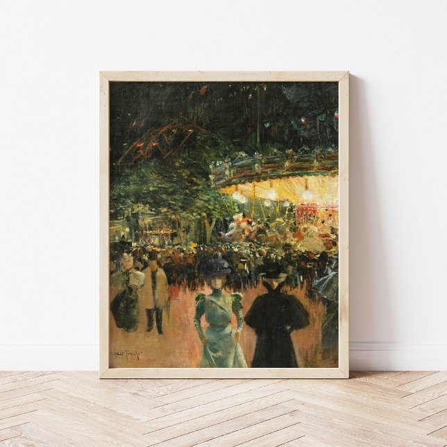 Fairground, Place Pigalle | Louis Abel-Truchet Poster (Creator Uploaded)