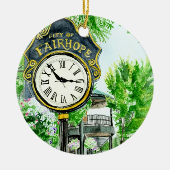 Fairhope, Alabama Ornament (Front)