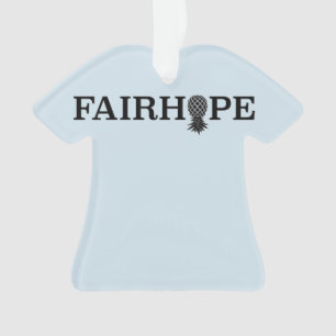 Fairhope Alabama Pineapple - Christmas Ornament