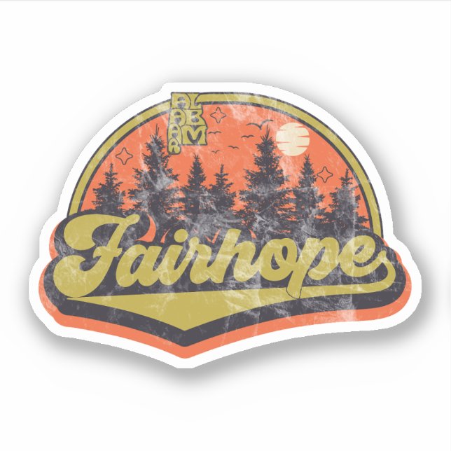 Fairhope, Alabama Sticker (Front)