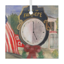 Fairhope Clock Ornament