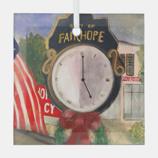 Fairhope Clock Ornament