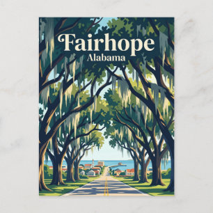 Fairhope USA Postcard