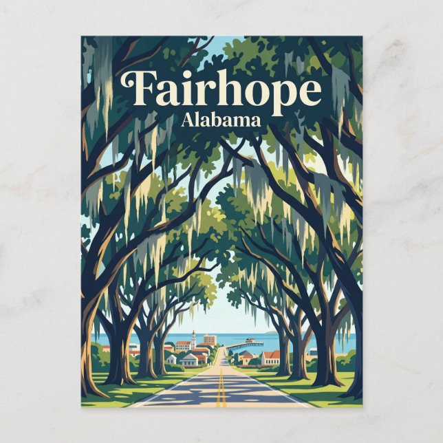 Fairhope USA Postcard (Front)