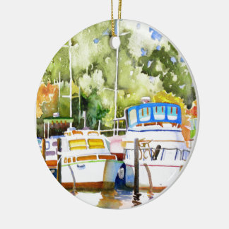Fairhope Yacht Club Ceramic Ornament