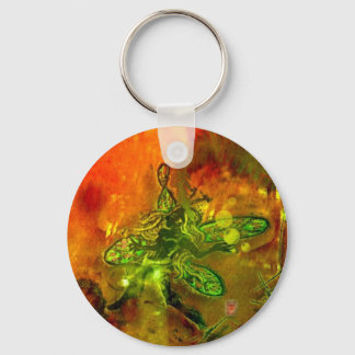 fairie in amber keychain