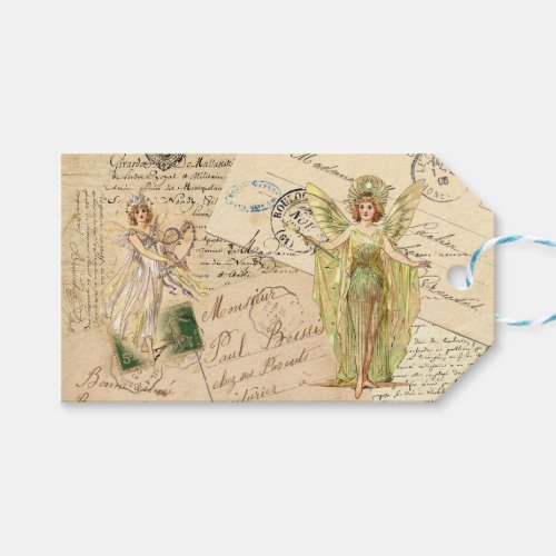 Fairies Against Handwriting Gift Tags