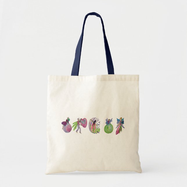 Fairies and bubbles tote bag (Front)