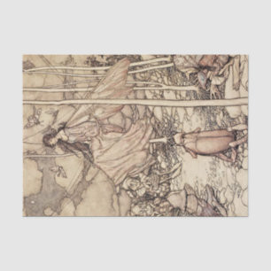 “Fairies and Elves” by Arthur Rackham Tissue Paper