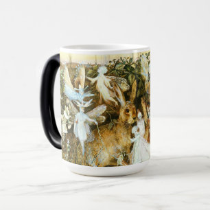 Fairies and Rabbit Color Morph Mug
