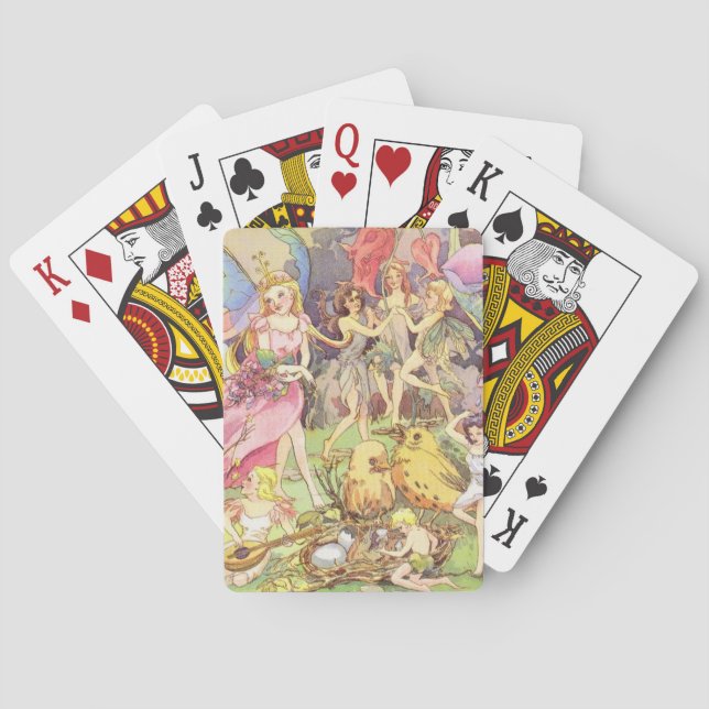 Fairies and Sprites Poker Cards (Back)