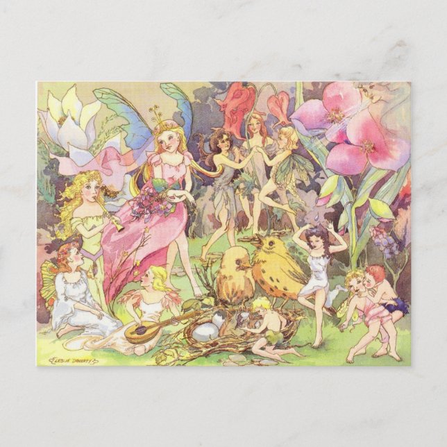 Fairies and Sprites Postcard (Front)