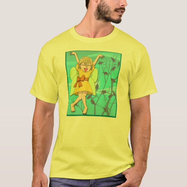 Fairies at the bottom of my garden T-Shirt (Front)