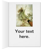 Fairies Away - Arthur Rackham Cards (Inside (Right))