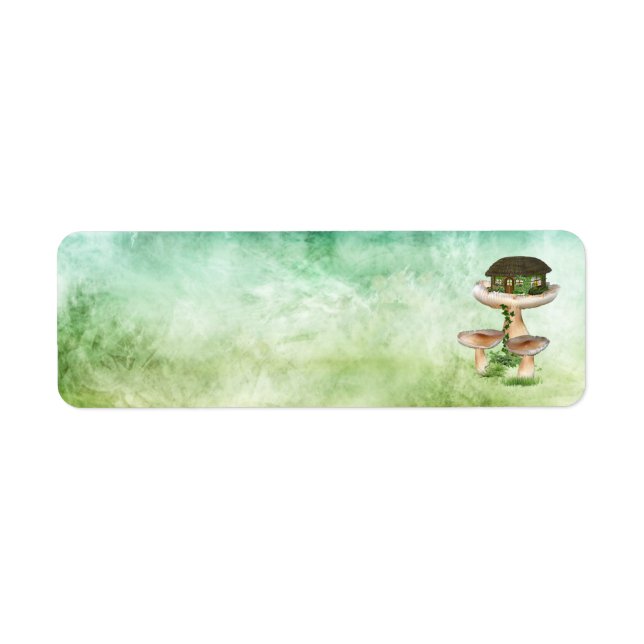 FAIRIES FAMILY HOME ADDRESS LABELS (Front)