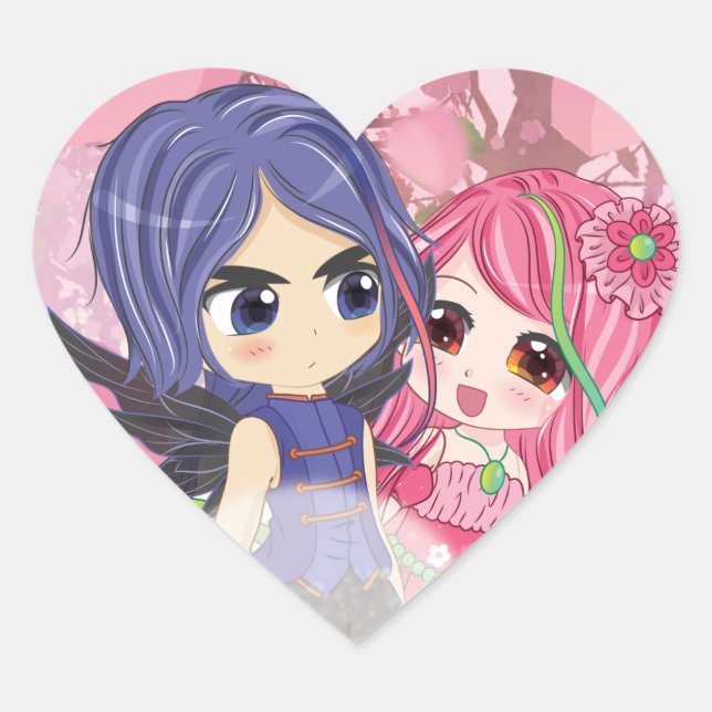 Fairies Family Sticker Love - Chic x Ravage (Front)
