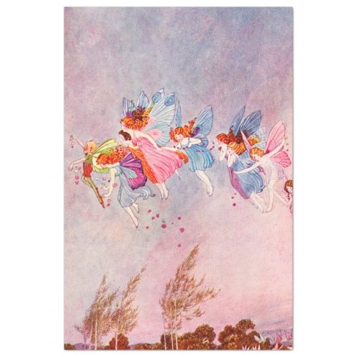 Fairies Flying Tissue Paper