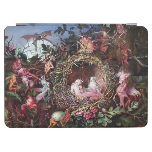 Fairies in a Birds Nest John Anster Fitzgerald iPad Air Cover