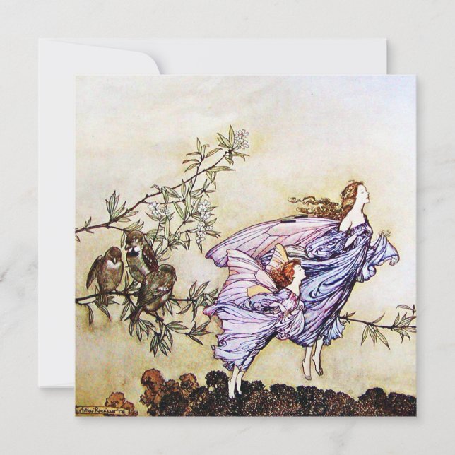 Fairies in the Trees Invitations (Front)