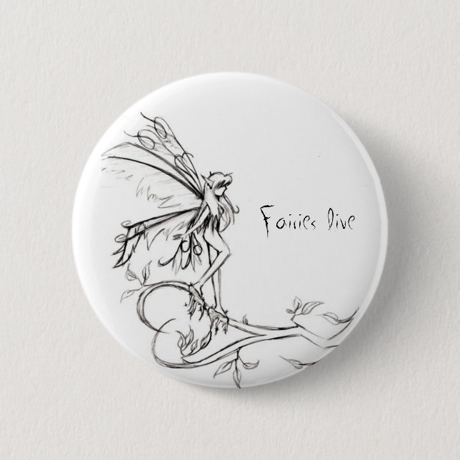 Fairies Live: Ice Age Button (Front)