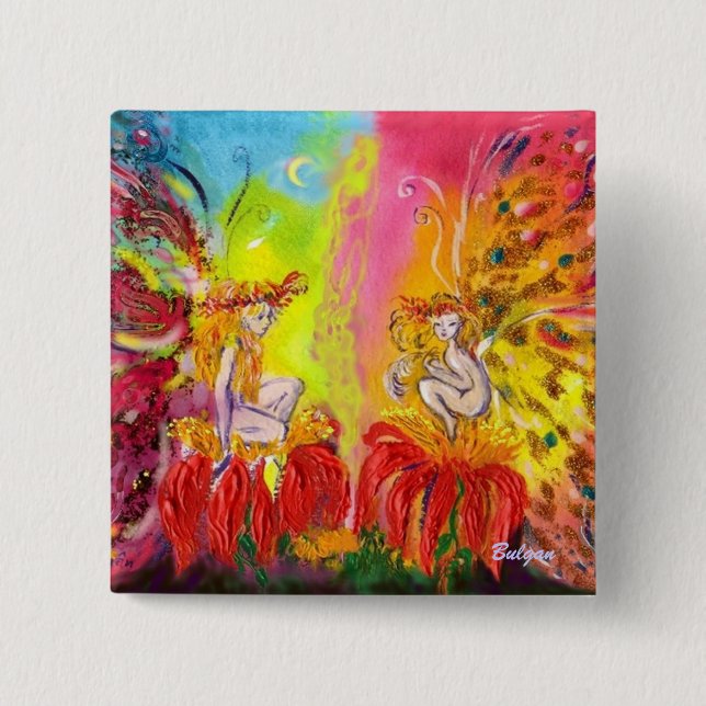 FAIRIES OF DAWN BUTTON (Front)