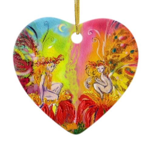 FAIRIES OF DAWN CERAMIC ORNAMENT