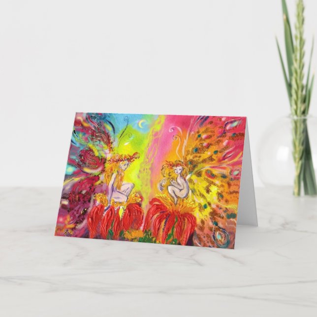 FAIRIES OF DAWN HOLIDAY CARD (Front)