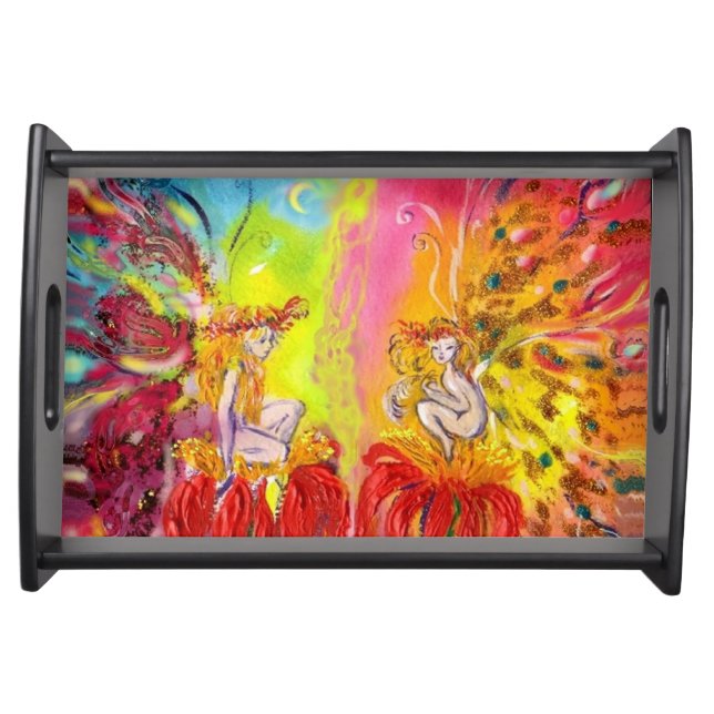 FAIRIES OF DAWN SERVING TRAY (Front)