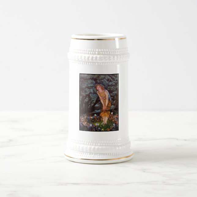 Fairies on a Midsummer Night in Girls Dream Beer Stein (Center)