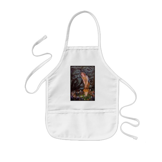 Fairies on a Midsummer Night in Girls Dream Kids' Apron (Front)