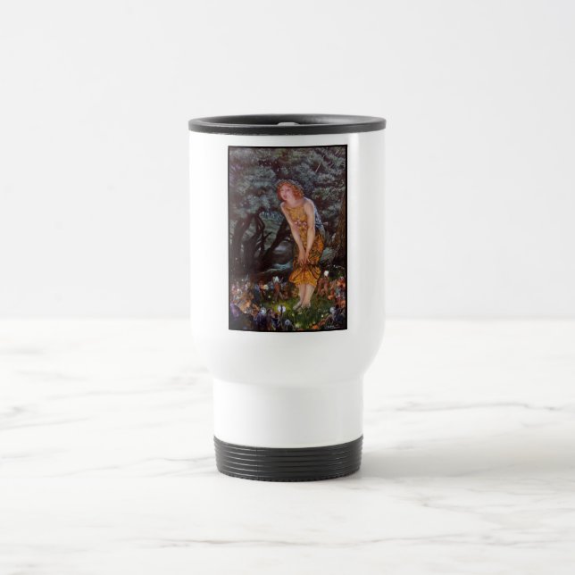 Fairies on a Midsummer Night in Girls Dream Travel Mug (Center)