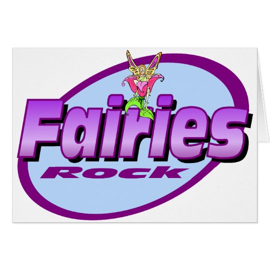Fairies Rock Card