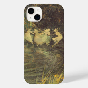 Fairies Whirl by Arthur Black, Vintage Fairy Dance Case-Mate iPhone 14 Plus Case