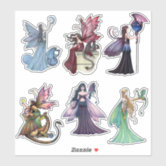 Lavender Fairy Sticker – hornymermaid