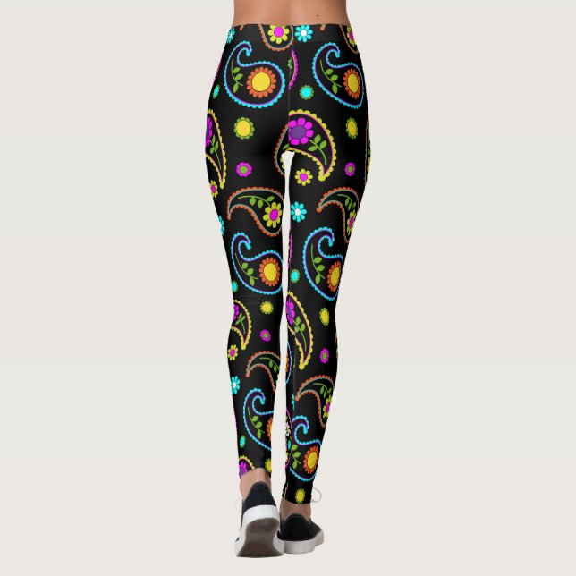 Fairlings Delight's Paisley Prints 53086F Leggings (Back)