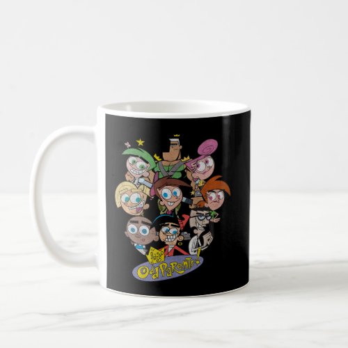 Fairly Oddparents Characters In Frame Coffee Mug