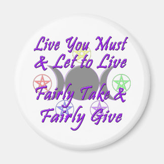 Fairly Take & Fairly Give Magnet