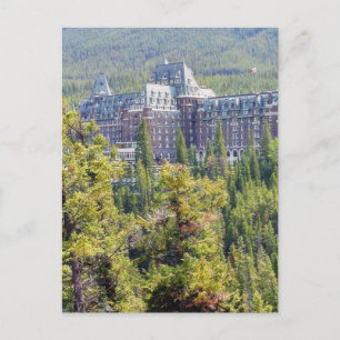 Fairmont Banff Springs Hotel In Banff Canada Postcard