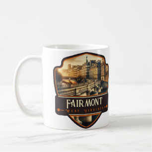 Fairmont, West Virginia   Vintage Coffee Mug