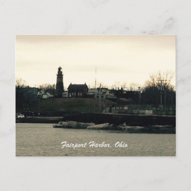 Fairport Harbor, Ohio photo Postcard (Front)