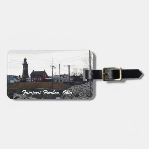 Fairport Harbor OhioPhoto Luggage Tag