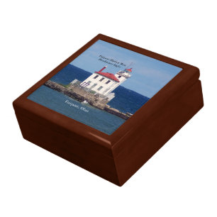 Fairport Harbor West Breakwater Light keepsake box