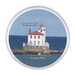 Fairport Harbor West Breakwater Light lapel pin