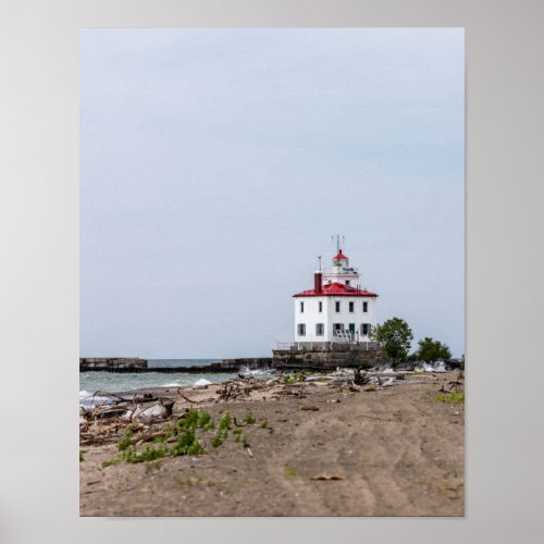 Fairport Harbor West Breakwater Lighthouse Poster