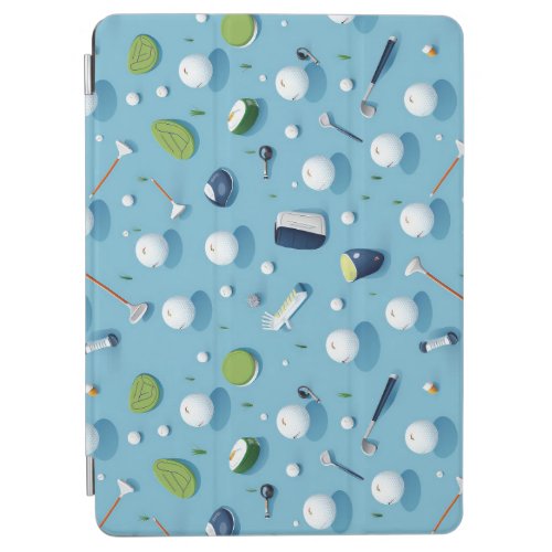 Fairway Finesse Golf Essentials Pattern Play iPad Air Cover