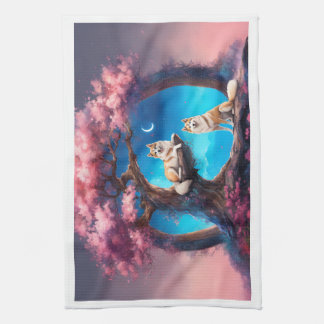 Fairway Fresh: Golf Lover’s Kitchen Towel. Kitchen Towel