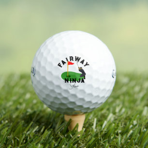 Fairway Ninja Golf, #fathersdaygift Custom Golf Balls