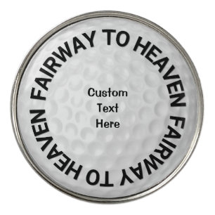 Fairway to Heaven Custom Golf Ball Marker