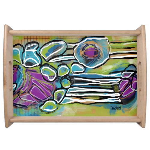 "Fairways and Greens" Tray