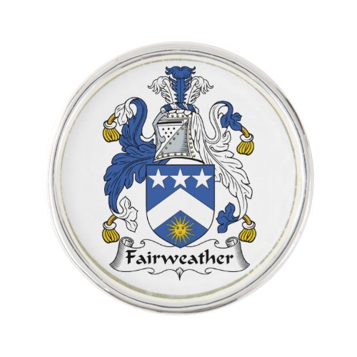 Fairweather Family Crest Pin